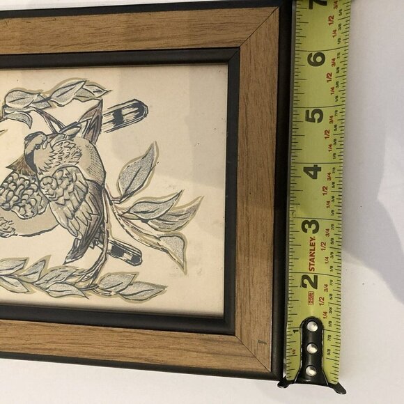 Julia Mavrogordato Lino Cuts Prints Orient Line Top Pigeons & Native Companions - Picture 8 of 10